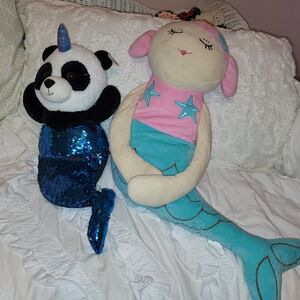 Mermaid stuffed dolls